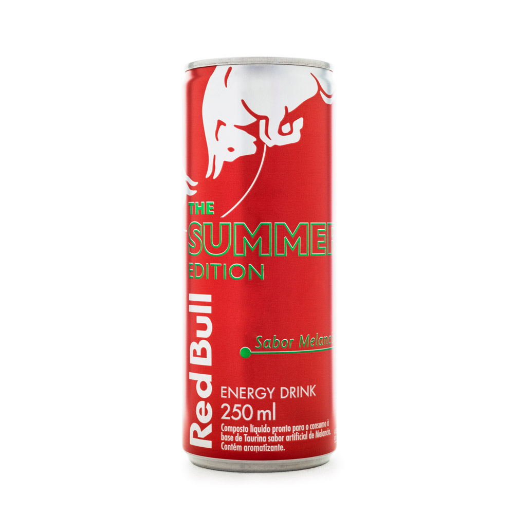 Energetico Red Bull Summer Melancia 4X250ML Distribuidora Campos