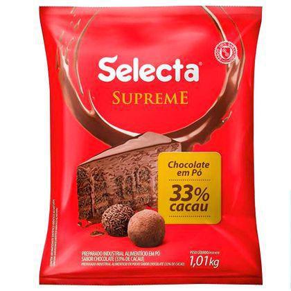 Chocolate Selecta Premium Em Po 33% (1X1,01KG) – Distribuidora Campos